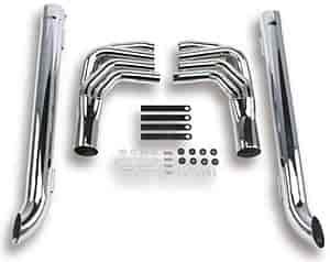 Universal Chrome Sidemounts Inlet: 2.125"