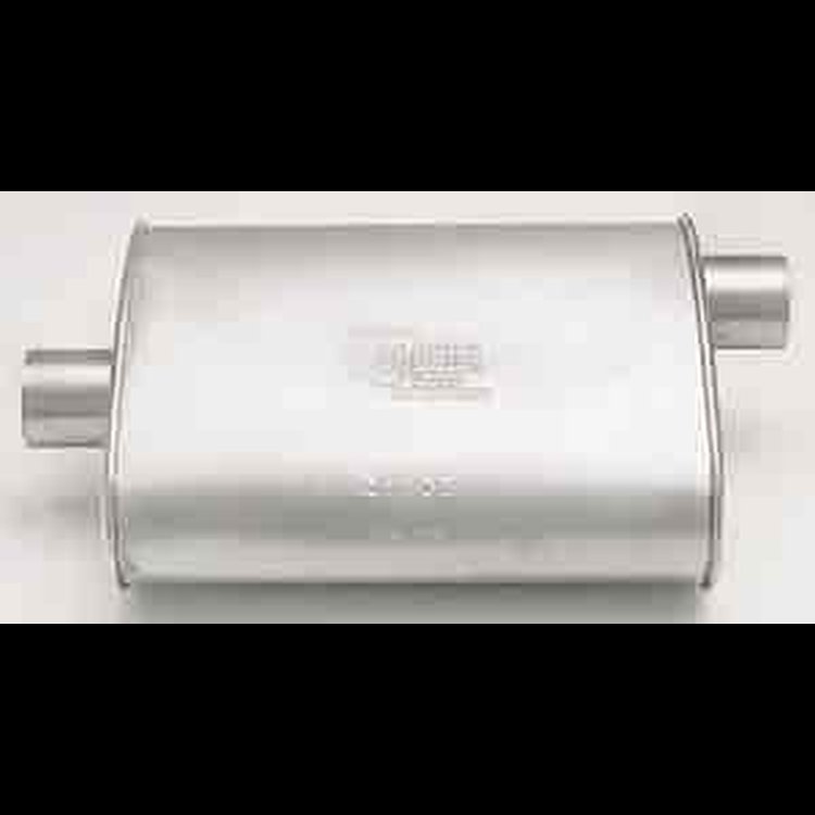 Super Comp Turbo Muffler 2.5" Inlet/Outlet