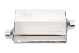 Aero Chamber 304 Stainless Steel Muffler Inlet: 2.5"
