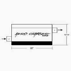 Aero Chamber Mufflers Inlet: 3"