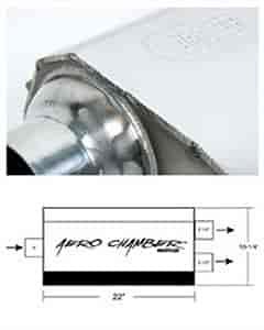 Aero Chamber Mufflers 3" Inlet