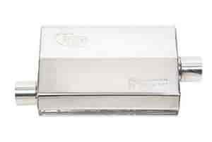 Aero Chamber 304 Stainless Steel Muffler Inlet: 2.5"