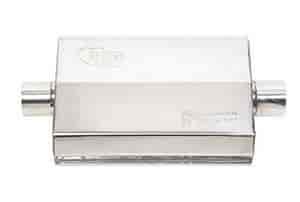 Aero Chamber 304 Stainless Steel Muffler Inlet: 2.5"