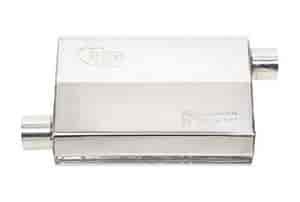 Aero Chamber 304 Stainless Steel Muffler Inlet: 3"