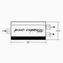 Aero Chamber Mufflers Inlet: 2-1/2"