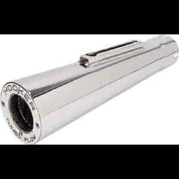2-1/2" Straight Cut, 15" long x 4" dia. at tip