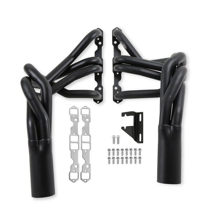 2224 Super Competition Long Tube Sidemount Headers 1963-1982 Corvette, Small Block Chevy 265-400