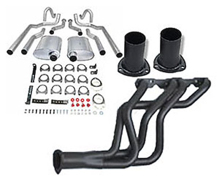 Header Back Exhaust Kit 265-400 Chevy Small Block V8