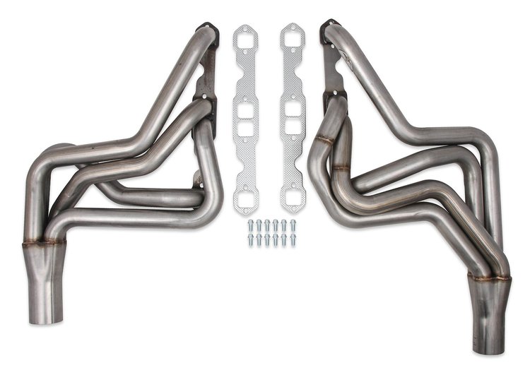 RacingHeart Small Block Chevy Street Stock Circle Track Headers for 1973-1988 GM A/G-Body and 1970-1981 GM F-Body (Cam