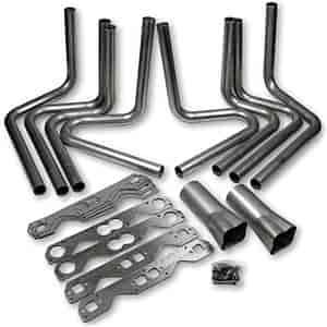 Weld-Up Header Kit S/G, S/C, Comp Eliminator (Front Strut) Sprint Super Modified Roadsters