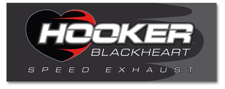 HOOKER BLACKHEART BANNER