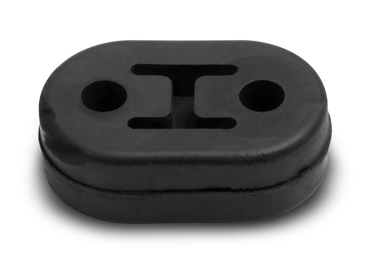 1/2" 2-Hole Rubber Isolators 10/pkg