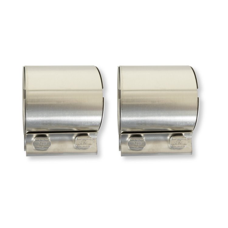 Torca Style 3 in. Stainless Steel Exhaust Butt Joint Coupler Clamps