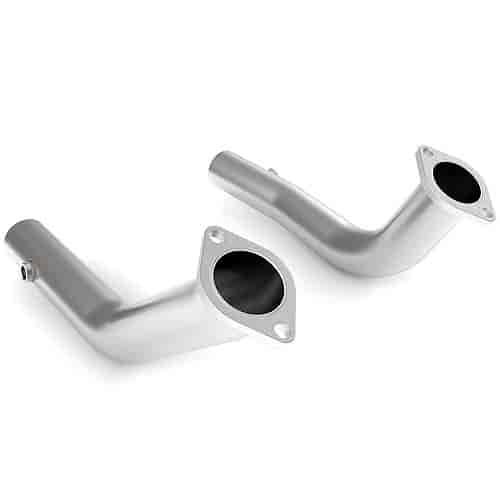 LS Cast Iron Exhaust Manifolds to Exhaust Adapter Pipe Kit 2-1/2" Diameter