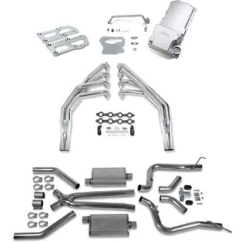 Header Back LS Swap Exhaust System Kit 1967-69 Camaro/Firebird