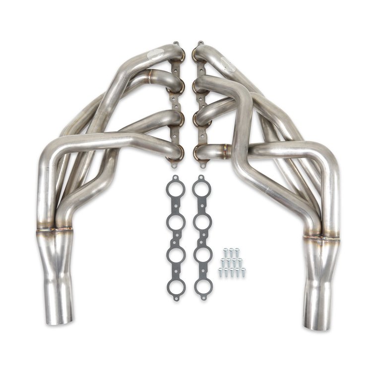 70101308-RHKR BlackHeart GM LS Gen III/IV Swap Long-Tube Headers 1967-1974 GM F/X-Body [304 Stainless Steel]