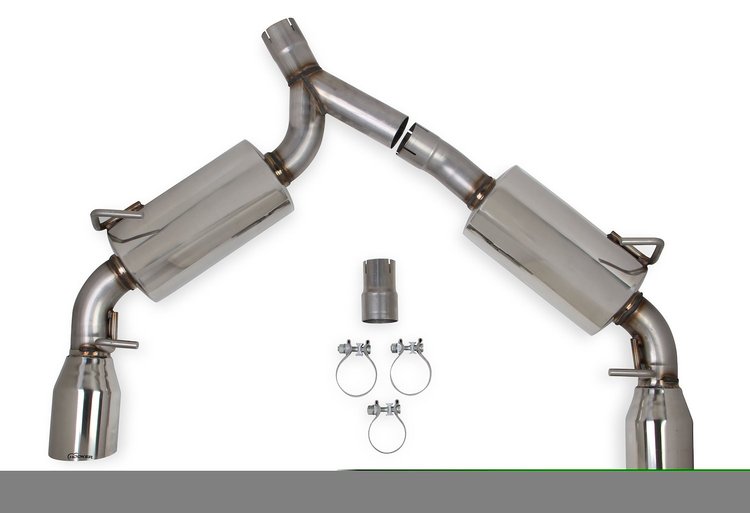 Blackheart Axle-Back Exhaust Kit