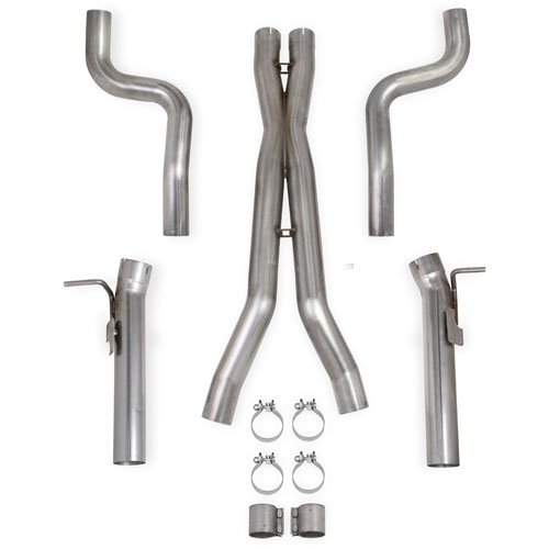 BlackHeart Header-Back Race Mid-Pipes 2016 Chevrolet Camaro SS 6.2L