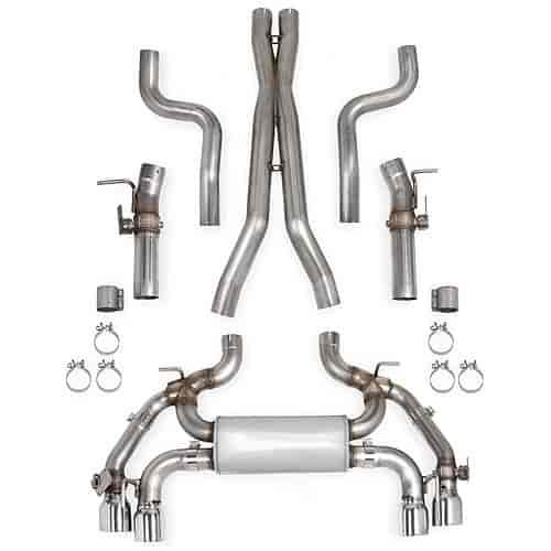 Blackheart Header-Back Race Exhaust System 2016 Camaro SS