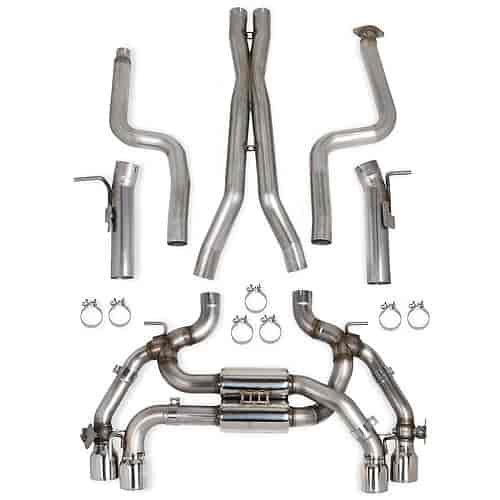 Blackheart Header-Back Race Exhaust System 2016 Camaro SS