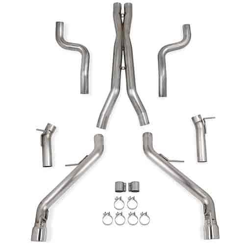 Blackheart Header-Back Full Exhaust System 2016 Camaro SS