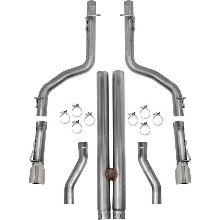Blackheart Cat-Back Exhaust Kit 2005-2010 Dodge Charger/Magnum Chrysler 300 6.1L SRT8