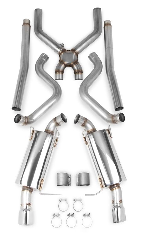 Blackheart Header-Back Exhaust Kit 2011-2014 Ford Mustang GT 5.0L
