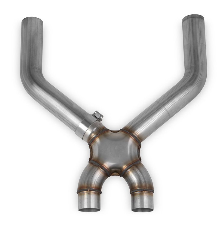BlackHeart X-Pipe for Long Tube Headers 2011-2014 Mustang GT 5.0L