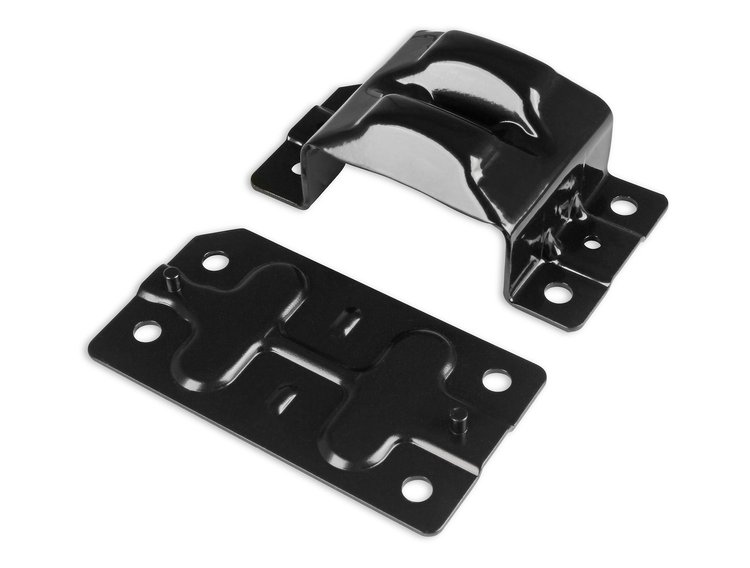 BlackHeart Heavy Duty Clamshell Engine Mount Housing for Small Block Chevy