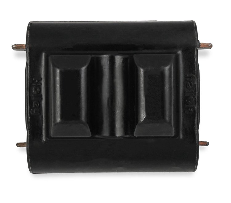 BlackHeart Polyurethane Engine Mount Insert for Small Block Chevy [Black]
