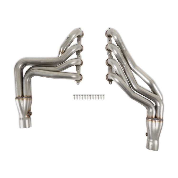 Blackheart GM Gen III/IV LS Engine Swap Long Tube Headers 1973-1974 GM K10 Trucks [4WD]