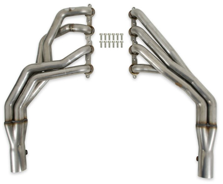BlackHeart LS Swap Long Tube Headers for 1955-1957 Chevrolet [1-7/8 in., 304 Stainless]