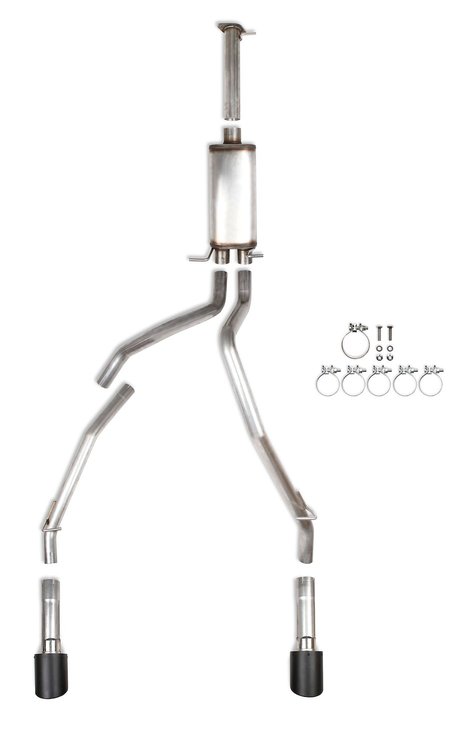Blackheart Cat-Back Exhaust System 2019-2021 Dodge Ram 1500 5.7L V8 w/ Factory Dual Exhaust [Carbon Fiber Tips]