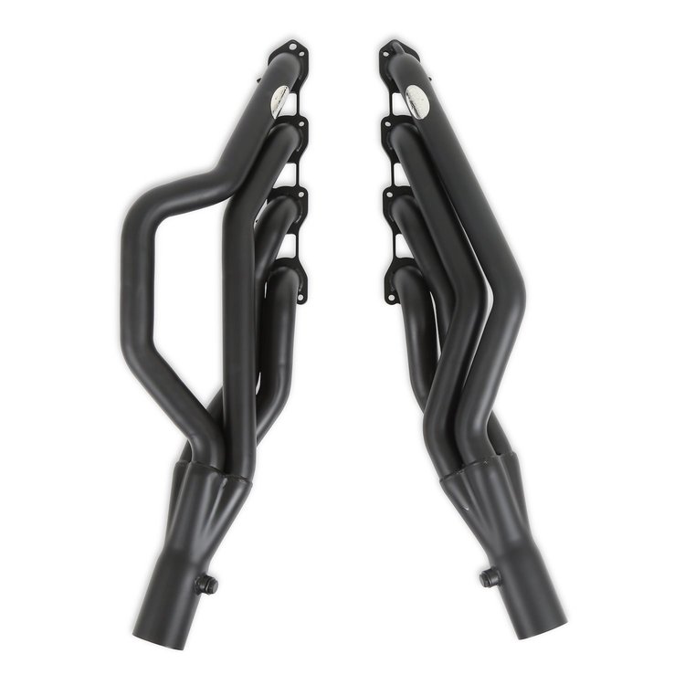Blackheart Gen III Hemi Swap Mid-Length Headers for 1972-1974 Dodge D100, D150 Pickup, SUV 2WD [Black Ceramic]