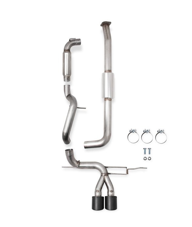 Cat-Back Dual Rear Exit Stainless Steel Exhaust System for 2013-2018 Ford Focus ST 2.0L Engine