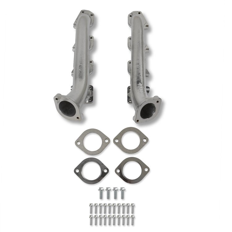 Blackheart Gen III Hemi Swap Exhaust Manifolds [Silver Finish]