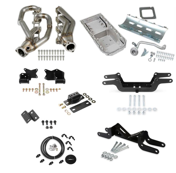 Blackheart Gen III Hemi (w/VVT) Swap Kit for Select 1973-1976 Dodge, Plymouth Models