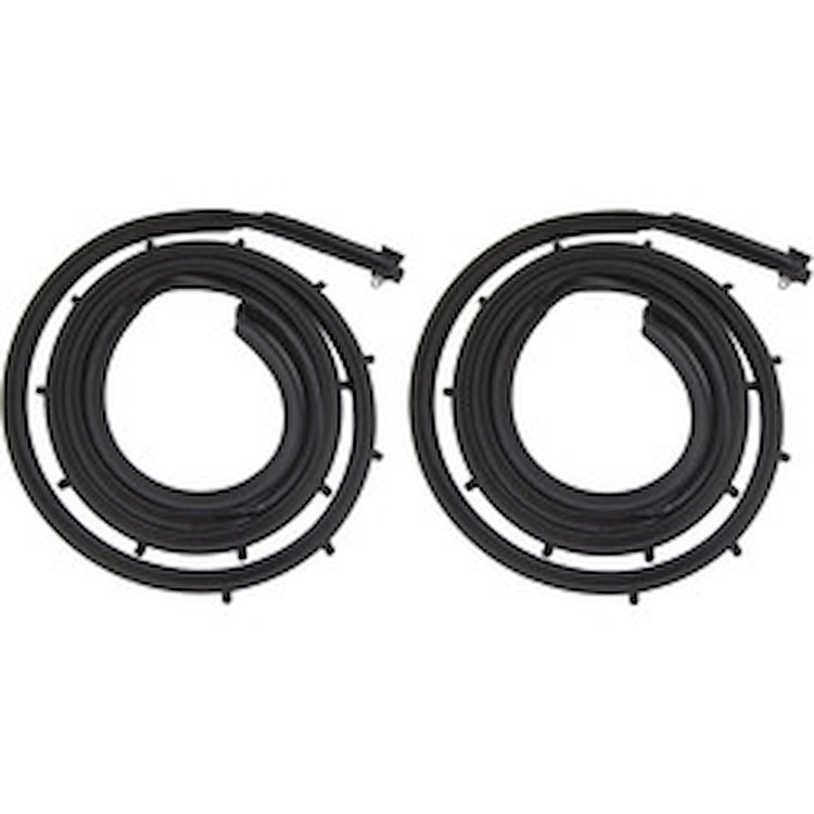 20-0104-72 Door Weatherstrips, Ford Galaxie 500, Ford Galaxie 500 XL, Mercury Monterey, Mercury Montclair, Mercury Park Lane