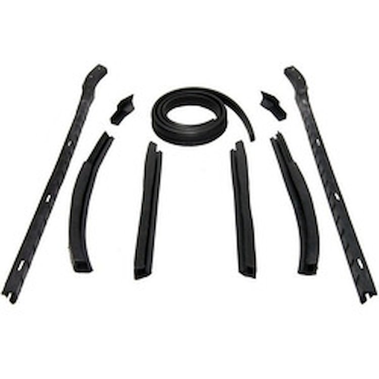 20-0139-65 Convertible Roof Rail Weatherstrip Set, Ford Galaxie 500, Ford Galaxie 500 XL, Mercury Monterey, Mercury Park Lane