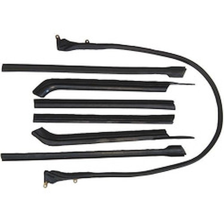 20-1495-65 Convertible Roof Rail Weatherstrip Set, Ford Falcon Futura, Ford Falcon, Mercury Comet