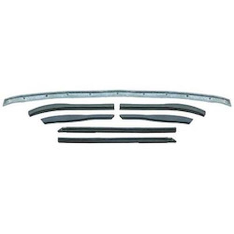 20-1762-65 Convertible Roof Rail Weatherstrip Set, 1957 Ford Fairlane 500, 1958 Ford Fairlane 500, 1958 Edsel Pacer