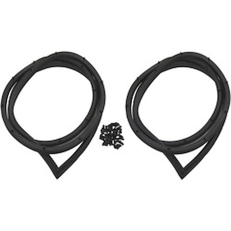 50-0540-72 Rear Door Weatherstrips
