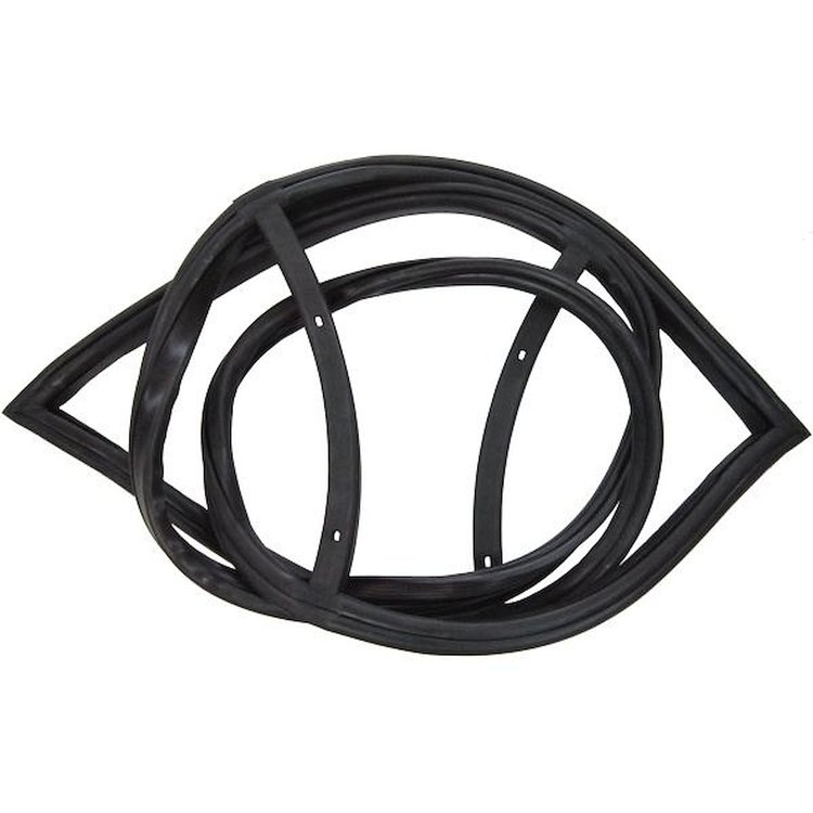 60-0121-81 Rear Window Gasket Fits Select 1950-1952 Pontiac Chieftain, Chevy Bel Air
