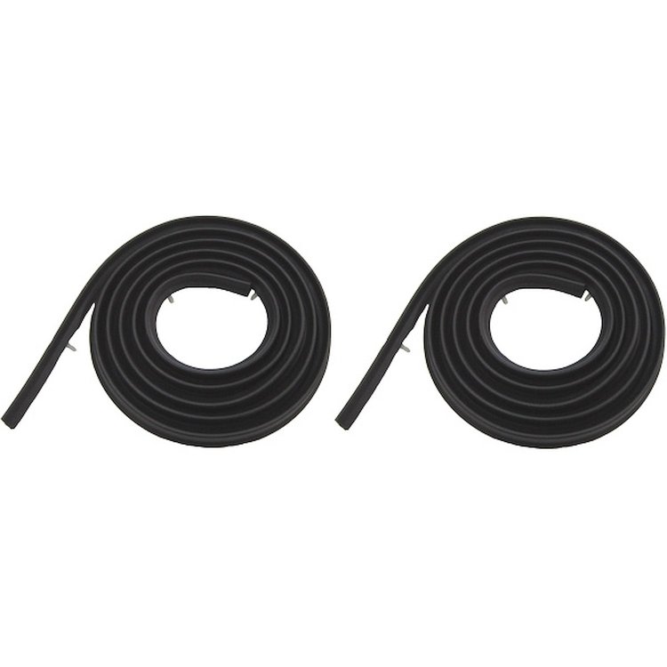 60-0247-72 Door Edge Weatherstrips Fits Select Cadillac Series 62, Pontiac Chieftain/Star Chief/Super Chief, Chevy Bel Air