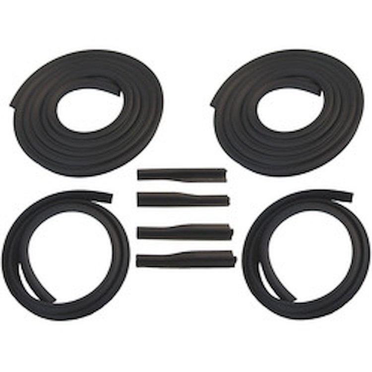 70-0676-72 Rear Door weatherstrip, 1955 Cadillac Sixty Special, 1956 Cadillac Sixty Special