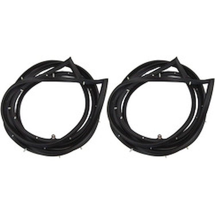 70-1560-72 Front Door Weatherstrips, 1958 Buick Special, 1958 Olds Dynamic 88
