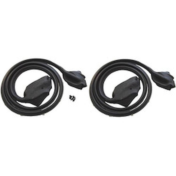 70-1863-72 Door Weatherstrips Fits Select Mopar Models