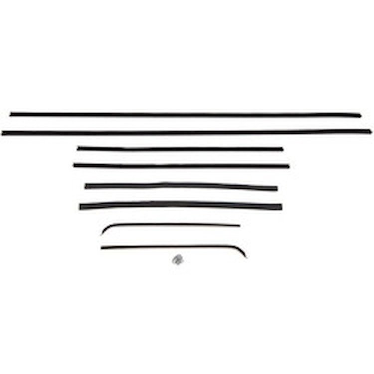 70-2485-58 Window Felt and Run Channel Set Fits Select GM Models