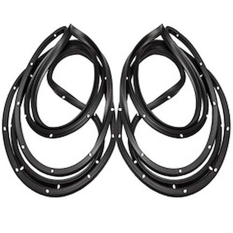70-2659-72 Front Door Weatherstrip, 1957 Buick Special, 1957 Olds Eighty Eight, 1957 Olds Super 88