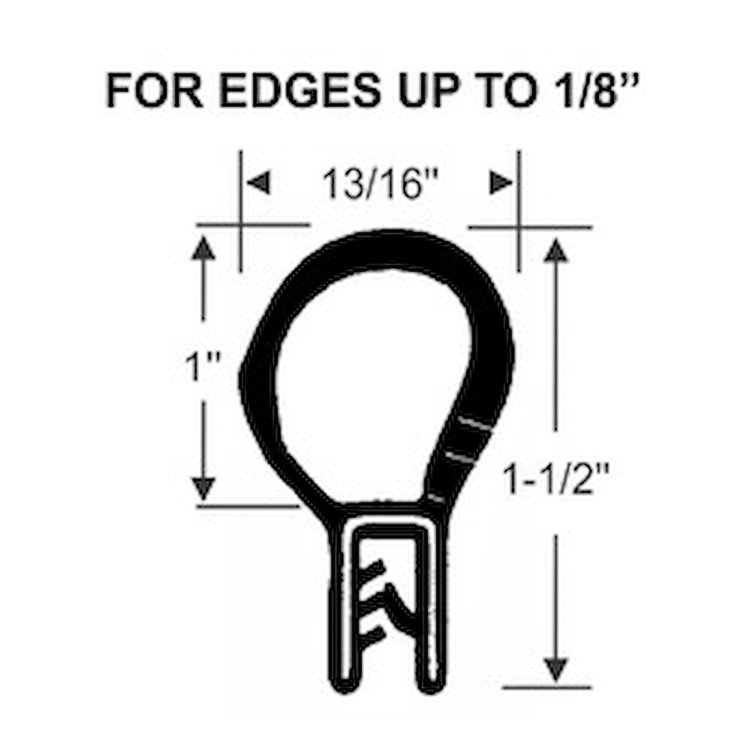 70-3587-99 Top Bulb Push-On Seal